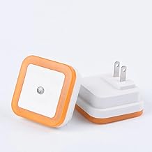 كشاف ليد سينسور ذكي بإضاءة تلقائية لاسلكي يعمل عند انقطاع الكهرباء بتصميم أنيق للغرف والممرات ومثالي للطوارئ والديكور العصري من Next Store (اورنج)