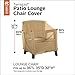 Classic Accessories Terrazzo Water-Resistant 36 Inch Patio Lounge Chair Cover, Chaise Lounge Covers Outdoor