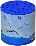 Estupendo y original juguete VOCES GAVIOTAS. Gira el bote y escucharás el sonido original que emite esta bonita ave voladora playera.