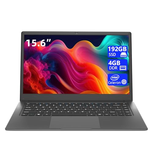 Morostron Laptop with 4GB DDR4 and 192GB SSD, 15.6" Laptop