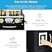 Best Choice Products Pretend Play Kitchen Wooden Toy Set for Kids w/Realistic Design, Telephone, Utensils, Oven, Microwave, Sink - Black