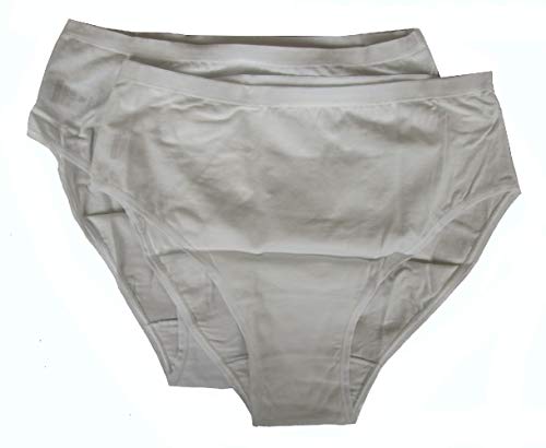 Slip coton avec braguette Ragno 07180Q lot de 2 slips blancs à bordure lisse