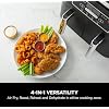 Foodi Dual Basket Air Fryer 8-Quart Cook Two Foods at Once with DualZone Technology, 4-in-1 Versatility for Family Meals (Black)