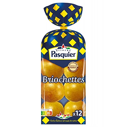 BRIOCHE PASQUIER - Briochettes X12 - 480G - le Lot De 4