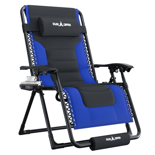 Image of UDPATIO Oversized Zero Gravity Chair Folding Padding Outdoor Recliner