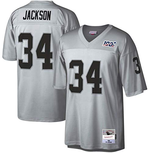 Mitchell & Ness Bo Jackson Oakland Raiders Platinum 100 Year Men's Retired Player