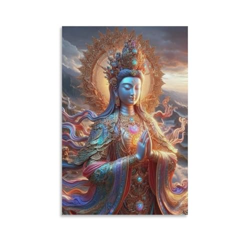 傢Ȃ鎜 ϐFFq|X^[ (17) ǃA[g vg rO Q _CjO[ oX[ z[16x24inch(40x60cm)