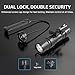 OLIGHT Odin S 1500 Lumens MLOK Rail Mounted Weaponlight Rechargeable Tactical Flashlight with Upgraded Remote Pressure Switch, 250 Meters Throw Distance, IPX8 Waterproof (Desert Tan)