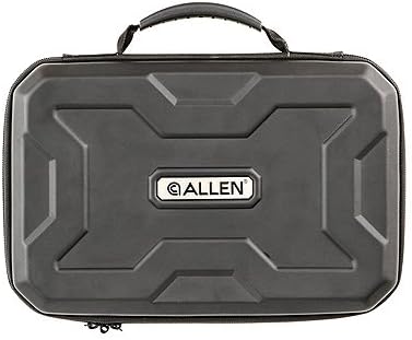 Allen 82-12 Dual Handgun Case, Black, 7.5 x 12 In. - Quantity 4
