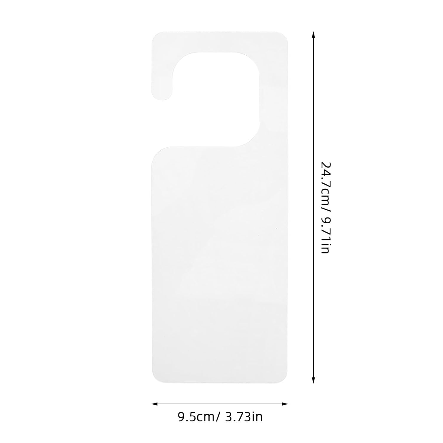 MAGICLULU 2pcs Acrylic Nail Art Display Holder Board with Compact Design and Easy to Clean Features Press on Nails Holder and Salon Use