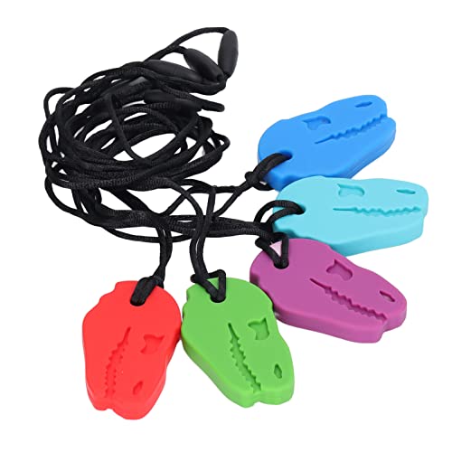 TYCIONG Collar de Mordedores Coloridos para Bebés, Juguete de Desarrollo Sensorial para Masticar Durante el Período de Dentición