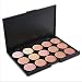 Professional 15 Color Concealer Camouflage Makeup Palette (Concealer, 15 Colors) (No 2) by Beauttys