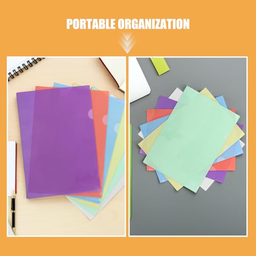 Pochette étanche transparente x30 iplusmile pour rangement documents
