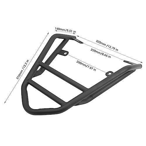 CHICIRIS Rear Fender Luggage Rack Durable Steel Pipe Bracket Fit for Ducati Scrambler 400 SIXTY2,Fit for Ducati Scrambler 803 Classic, Motorcycle Accessory - Image 3
