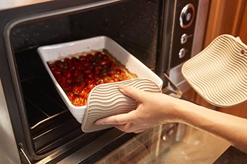 Apoio/Descanso de Panela redondo preto em silicone atóxico com maior espessura para proteção térmica