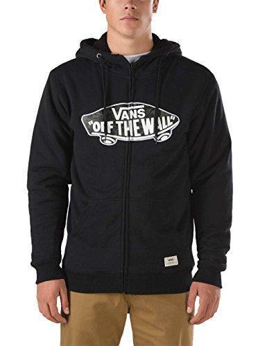 Vans M Hessel, Pile/con Zip e Cappuccio Uomo