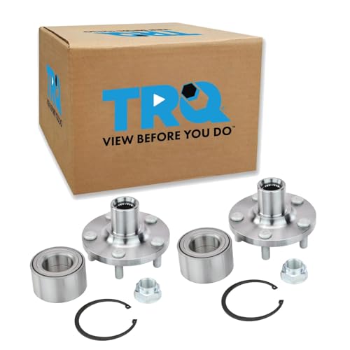 TRQ Front Driver and Passenger Side Wheel Bearing and Hub Kit Compatible with 2003-18 Toyota Corolla, 2019 Toyota Corolla L4 1.8L, 2003-08 Matrix, 2003-08 Pontiac Vibe More by TRQ - Used condition - US$81.30