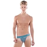 Diesel Men's Jocky Fresh and Bright Stripe Jock Strap