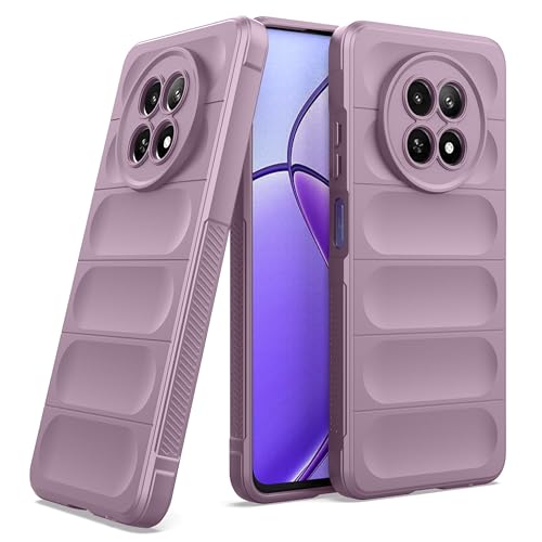 Image of Zapcase Back Case Cover for Realme 13 5G | Compatible for Realme 13 5G Back Cover | Liquid Silicon Magic Case with Camera Protection | Lavender