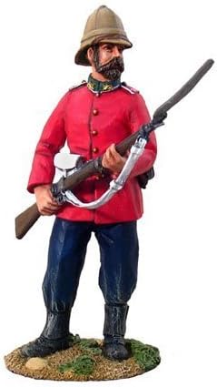 Zulu War W Britain British Lt. Gonville Bromhead, 2nd Bn. 24th Foot 1/32 20027 Collectible Toy Soldier 1/32 Scale Hand Painted Metal Figure by William Britain