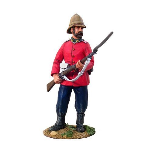 Zulu War W Britain British Lt. Gonville Bromhead, 2nd Bn. 24th Foot 1/32 20027 Collectible Toy Soldier 1/32 Scale Hand Painted Metal Figure by William Britain
