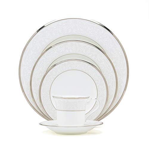 Noritake White Scapes 　食器 4 セット 　計２０ピース Amazon.com | Noritake Silver Palace 20-Piece Dinnerware Place