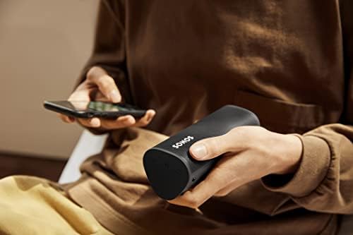 Sonos Roam SL Wifi & Bluetooth Speaker - Compact speaker, compatible with AirPlay2, for indoor and outdoor use, up to 10 hours of battery life, in white