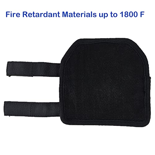 Newganbo Quad Rail Rap Gun Rail Cover Rail Wrap Heavy Heat Shield Gear Wrap Hand Protective Fit Quad Rails Or Larger Diameter Rails thumb #2