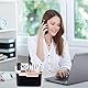 Alleshelfer Bambus Schreibtisch Organizer mit 5 Fächern für Büro, Desktop Stationery Storage Box Home Office Make Up Desktop Aufbewahrungsbox aus Holz für Stifte, Handy, Kosmetik Kleinteile Schwarz