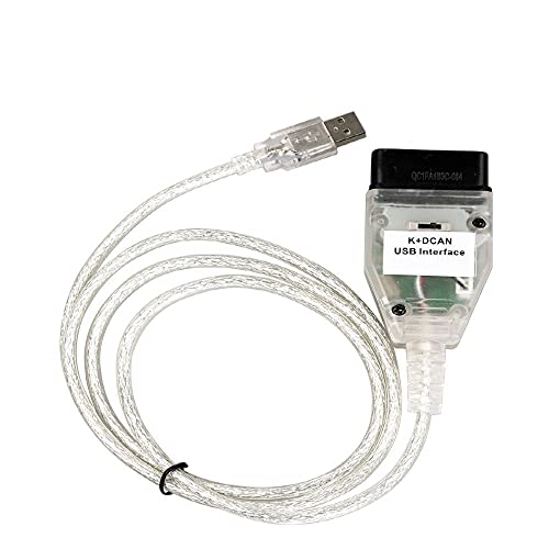 Yueku K DCAN Cable Compatible with Switch, K+ DCAN Cable FT232RQ Ediabas K-DCAN Cable Compatible for BMW E Serials