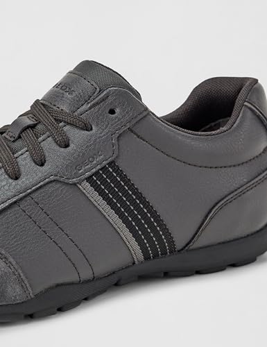 Geox U Ravex Sneaker Garçon avec semelle respirante et membrane imperméable