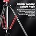 FreeSea Light Stand Carbon Fiber, Adjustable Tripod Stand for Photography, 260cm/102inch Studio Sturdy Tripod for Speedlite Flash Softbox Strobe Light Camera with Carrying Bag