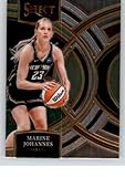 2024 Panini WNBA Select #161 Marine Johannes New York Liberty Premier Level Official Basketball Card in Raw (NM or Better) Condition