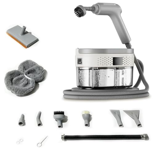 Limpiador A Vapor Para El Hogar Mango Ajustable De 3 Niveles Tanque De Agua De 15 S Viene Con Un Poste De Extensión Conectividad Bluetooth Para La Cocina Ventana Del Coche