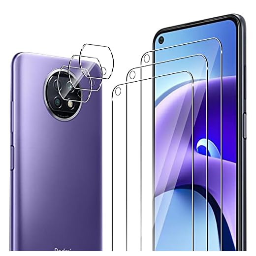 BRAND SET Custodia per Xiaomi Redmi Note 9 5G/Redmi Note 9T Anello, PC Hard Phone