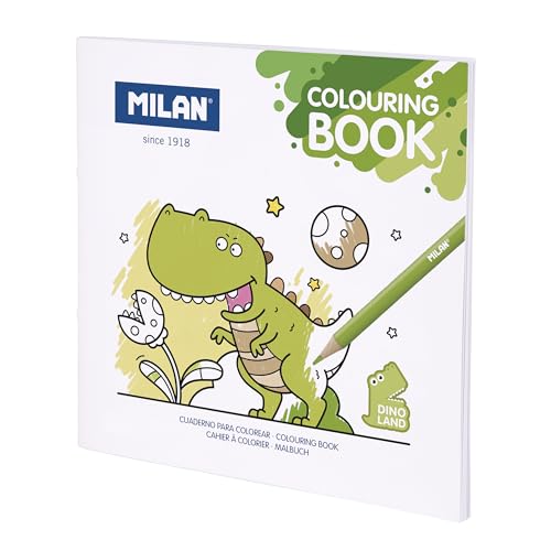 MILAN® Cuaderno para colorear 'Dino land'