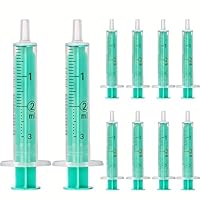 MedixX 10 Stück Spritzen-Set Einwegspritzen 2ml ohne Kanülen in verschiedenen Größen für Hobby und Heimwerk- Spritzen einzeln steril verpackt im praktischen Gleitverschlussbeutel (10x 2ml)