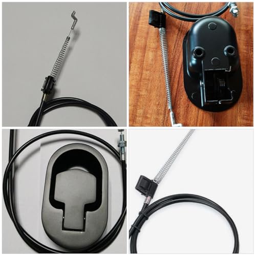 Cable de tracción para sillón reclinable en aleación, kit de 4 piezas negro para sofás relax 4