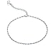 Produktbild Damen-Loop Fußkettchen mit Bead Charm 925 Sterling Silber 28 cm f1616sf