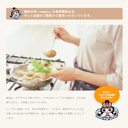 塩事業センター 食塩 5kg×4袋