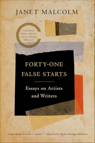 Cover of Forty-One False Starts: Essays on Artists and Writers