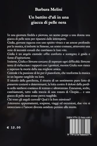 Un Battito D'ali In Una Giacca Di Pelle Nera - 2