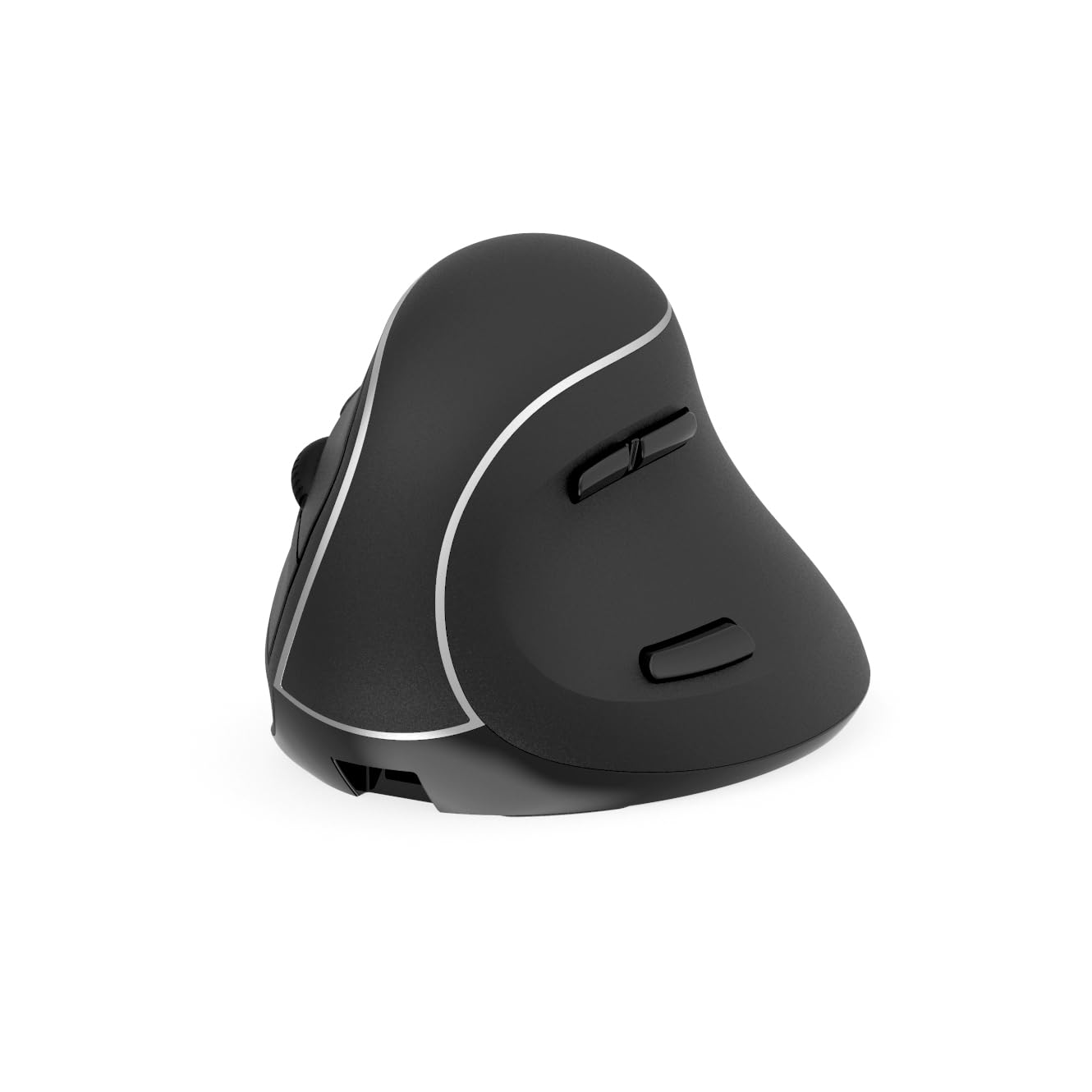 T'nB - Souris sans Fil Bluetooth Ergonomique Verticale Rechargeable, Confortable avec Repose Poignet Amovible, Idéal Professionnel et Bureautique, Compatible Windows, MacOS, Linux - Noire
