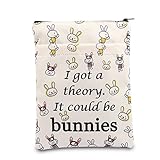 VAMSII Vampire Gift I Got A Theory It Could Be Bunnies Book Sleeve Gifts for Fans(It could be bunnies)
