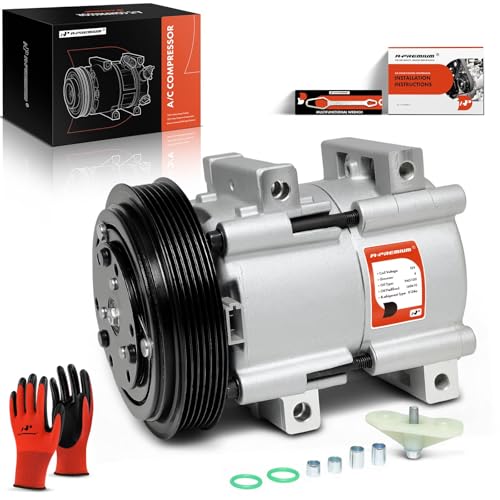 A-Premium Air Conditioner AC Compressor with Clutch...