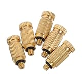 POPETPOP 5stücke Hochdruck Nebeldüsen Mit Antitropf Design Für Aquakulturbetriebe Und Gartenkühlung Robustes Material Einfache Außeninstallation