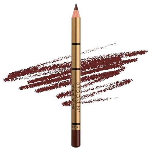 Impala - Matita Labbra Waterproof Brooklin | Matita Labbra Lunga Durata | Rossetto Impermeabile | Colore 220 Marrone Cioccolato