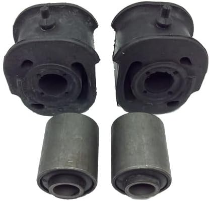 4 Front Lower Control Arm Bushing Kit Fit For 1985-1988 Mitsubishi Colt Mirage C11 C12 4-Door Sedan Gen2