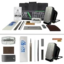 Demon Complete Basic Tune Kit with Wax- Everything Needed to do a Basic Tune for Your Skis and Snowboard * Made in USA Wax*