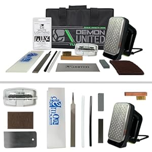 Demon Complete Basic Tune Kit with Wax- Everything Needed to do a Basic Tune and Wax for Your Skis and Snowboard